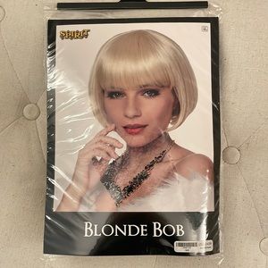 BOGO FREE Blonde short Bob wig for Halloween
